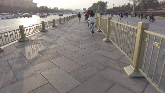 北京长安街沿线4K实拍