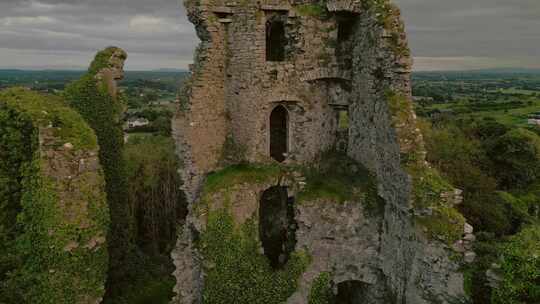 城堡，堡垒，废墟，Carrigogunn