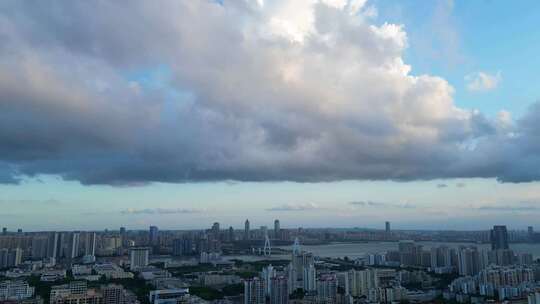 海南海口城市风光