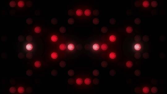 4k大屏幕红色灯光闪烁动态VJ循环背景素材2