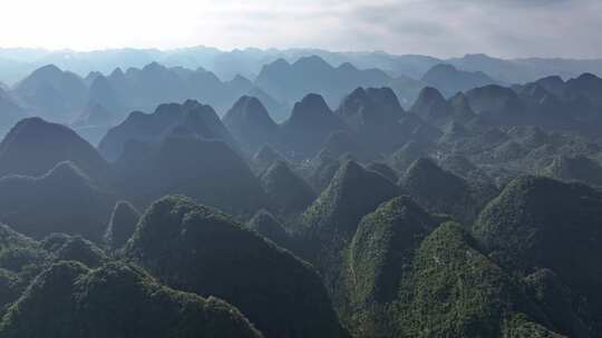 万峰林 喀斯特地貌 贵州