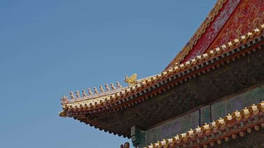 故宫宫殿屋脊兽0279