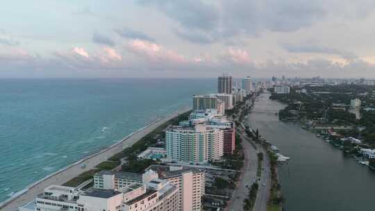 沿海城市景观