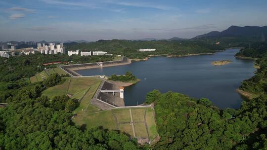 深圳长岭皮水库，阳台山森林公园