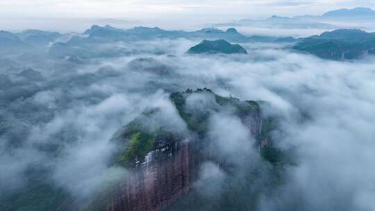 江西鹰潭龙虎风景区航拍