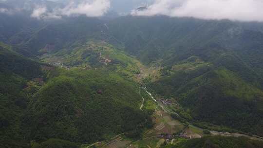 独家实拍航拍神仙居云海part2