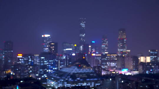 北京夜景视频素材模板下载