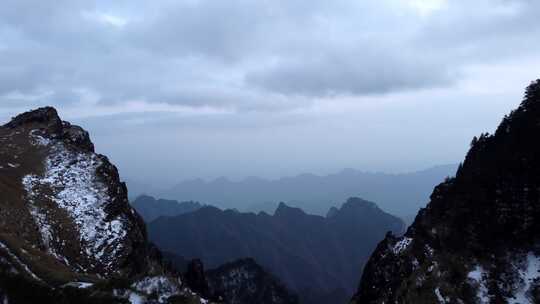 湖北神农架风光航拍