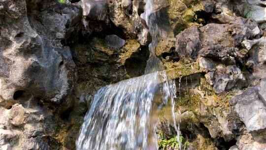 公园景观塑石假山流水景观设计风景风光怪石