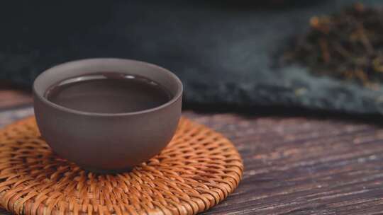茶叶品茶沏茶泡茶茶道视频素材模板下载