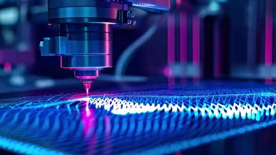 激光雕刻加工画面