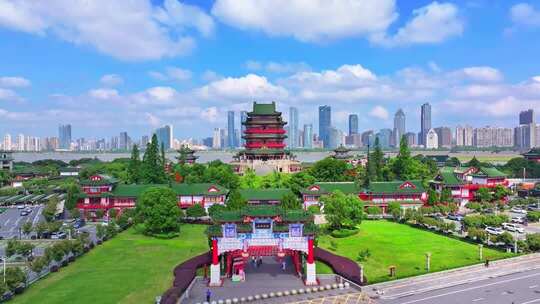 南昌滕王阁航拍