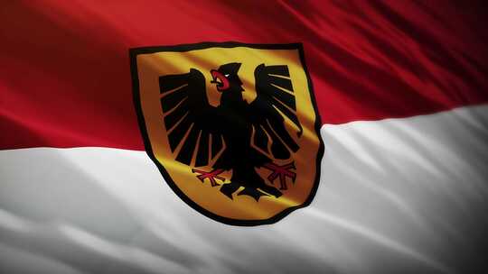多特蒙德旗帜挥舞-德国