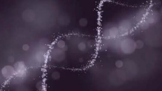 简约时尚螺旋DNA基因链医疗生物视频素材模板下载