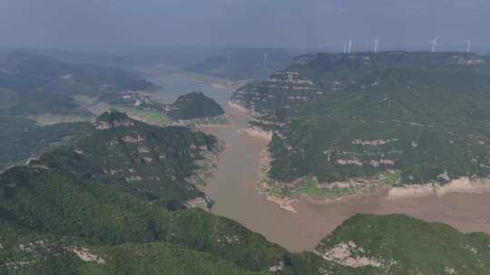 河南济源黄河三峡风景区视频