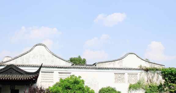 苏州园林典雅的古建筑 网师园