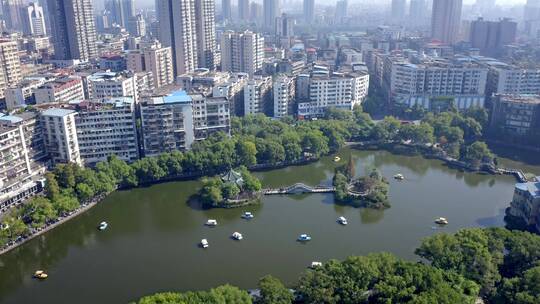 湖南衡阳城市航拍视频