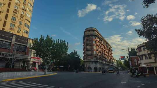 武康大楼 夜转日延时