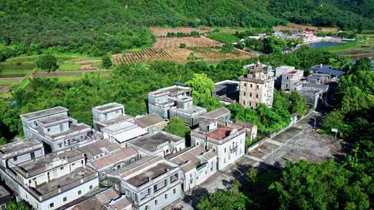 广东江门开平马降龙碉楼景区