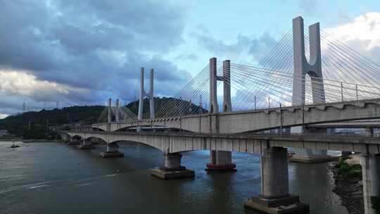 福州乌龙江大桥航拍3