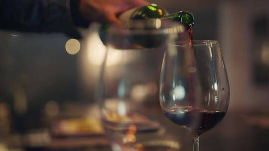 品味红酒 葡萄酒视频素材模板下载