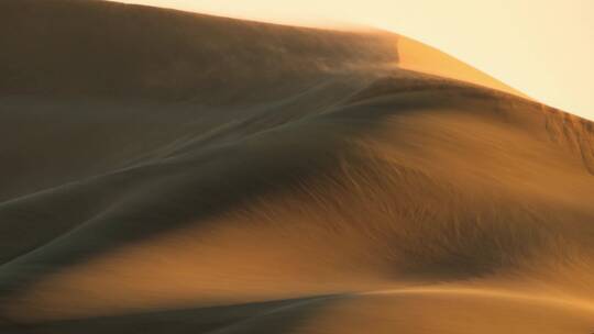 沙漠沙尘暴干旱甘肃戈壁滩自然风景视频素材模板下载