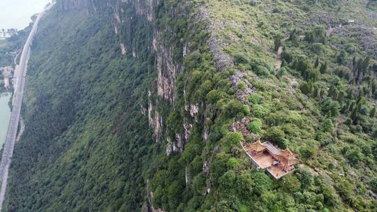 航拍大山风景