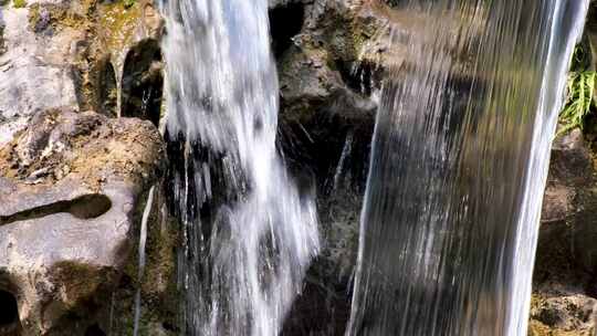 公园景观塑石假山流水景观设计风景风光怪石