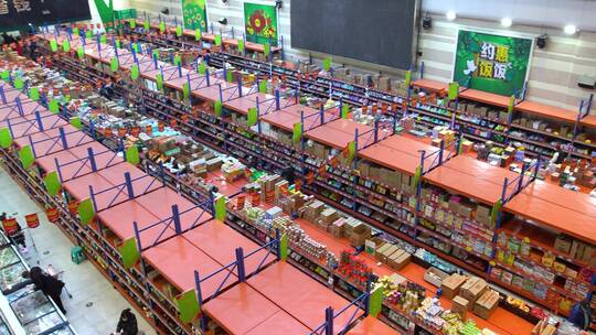 商场购物 大型超市视频素材模板下载