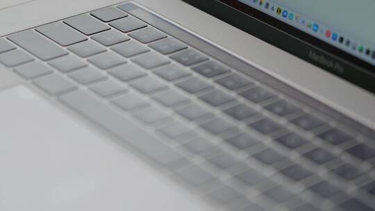 笔记本电脑键盘视频素材模板下载