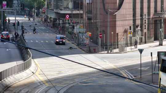 香港金钟道街景