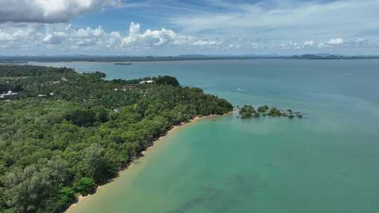 泰国甲米Aonang Mao海岸自然风光