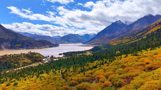林芝巴松措风光