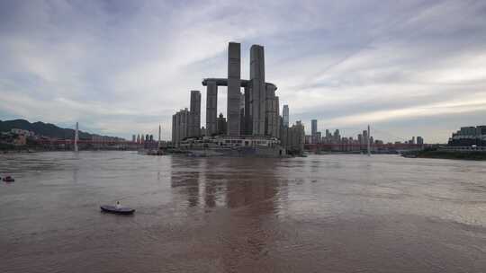 重庆来福士城市风景