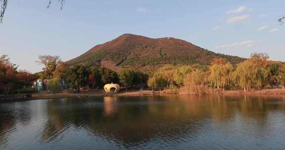 金秋时节 美丽的苏州大阳山森林公园