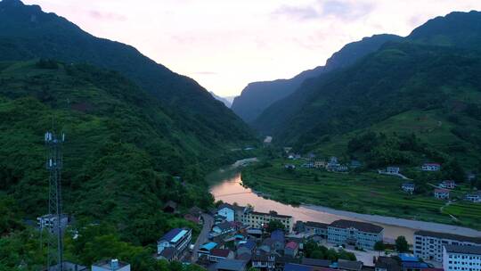 4K常德石门县壶瓶山镇壶瓶山风景区