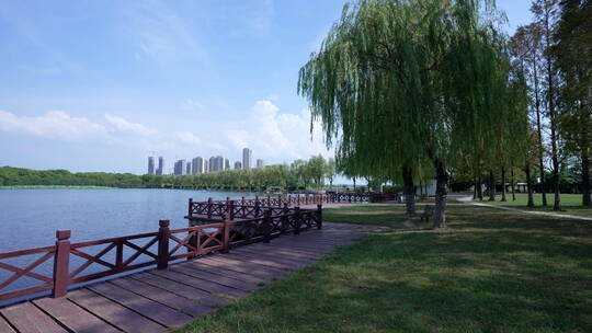 武汉汉阳区汤湖公园风景