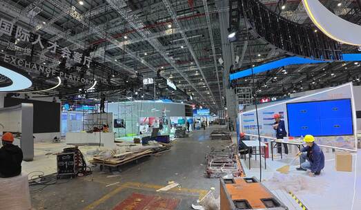 2025年进博会搭建延时