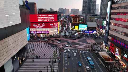 长沙地标网红打卡地长沙IFS步行街