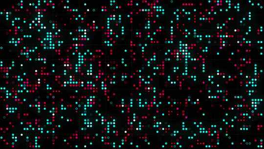 数字点背景技术蓝色点墙