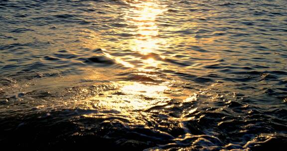 唯美海洋波浪海滩沙滩日光波光背景视频素材