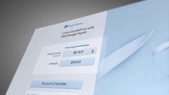 跨境汇款界面素材