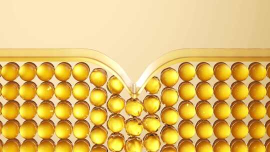 合集金色细胞保湿精华因子皮肤吸收