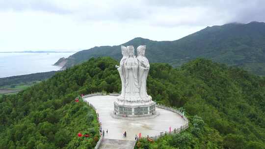 海丰县大德妈祖庙旅游区航拍