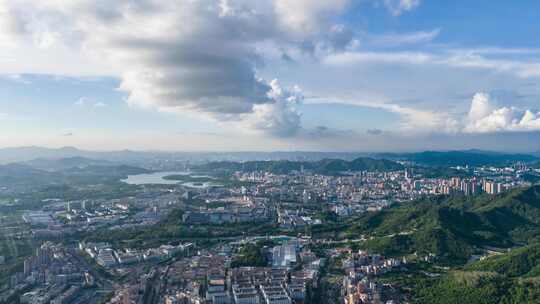 深圳城市风光航拍延时