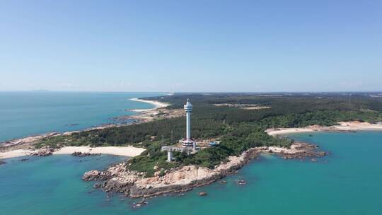 海南海口木兰湾海角灯塔