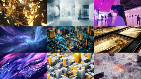 数字经济赋能未来区块链共享新时代高清在线视频素材下载