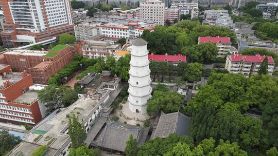 福建福州城市风光地标建筑航拍