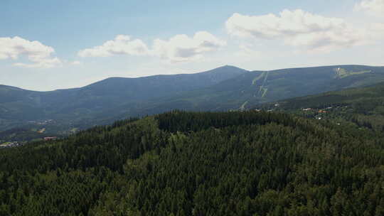 卡尔科诺泽山脉视频素材模板下载