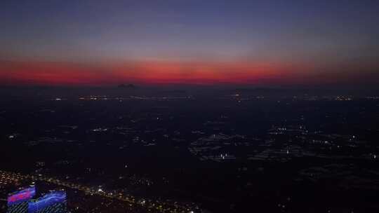 海南琼海市晚霞